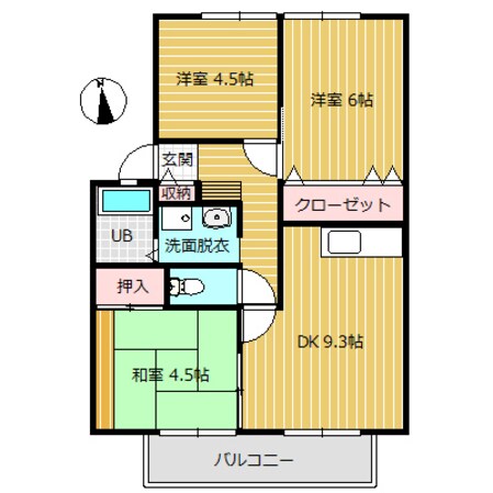 ウィンディア千石町の物件間取画像